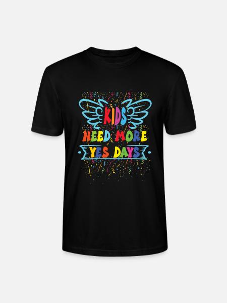Yes Day Birthday - Stanley/Stella CRAFTER Unisex Organic T-Shirt - black