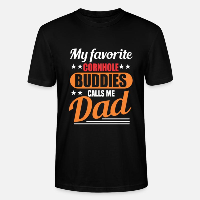 Cornhole - T-shirt bio CRAFTER Stanley Stella Unisexe - noir