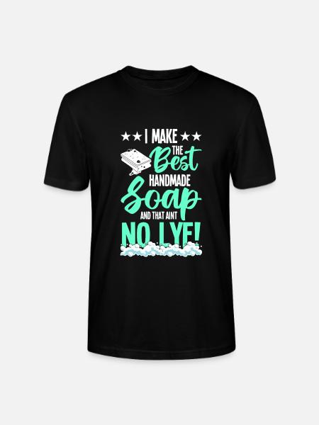 Making soap - Stanley/Stella CRAFTER Unisex Organic T-Shirt - black