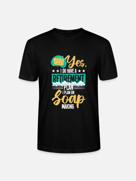 Making soap - Stanley/Stella CRAFTER Unisex Organic T-Shirt - black