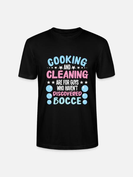 Bocce - Stanley/Stella Unisex Bio-T-Shirt CRAFTER - Schwarz