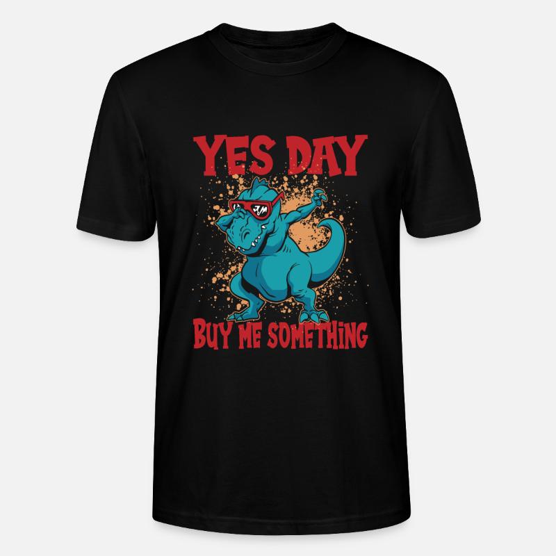 Yes Day - Stanley/Stella Unisex Bio-T-Shirt CRAFTER - Schwarz