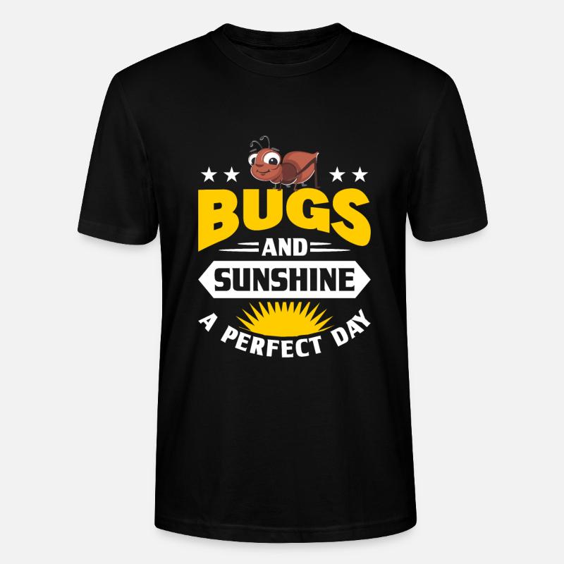 Insekten - Stanley/Stella Unisex Bio-T-Shirt CRAFTER - Schwarz