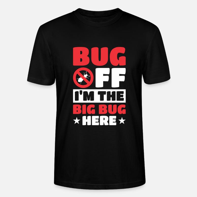 Insectes - T-shirt bio CRAFTER Stanley Stella Unisexe - noir