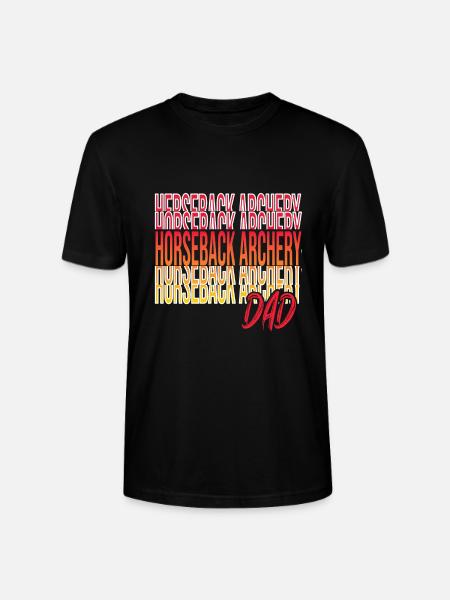 Horseback Archery - Stanley/Stella CRAFTER Unisex Organic T-Shirt - black