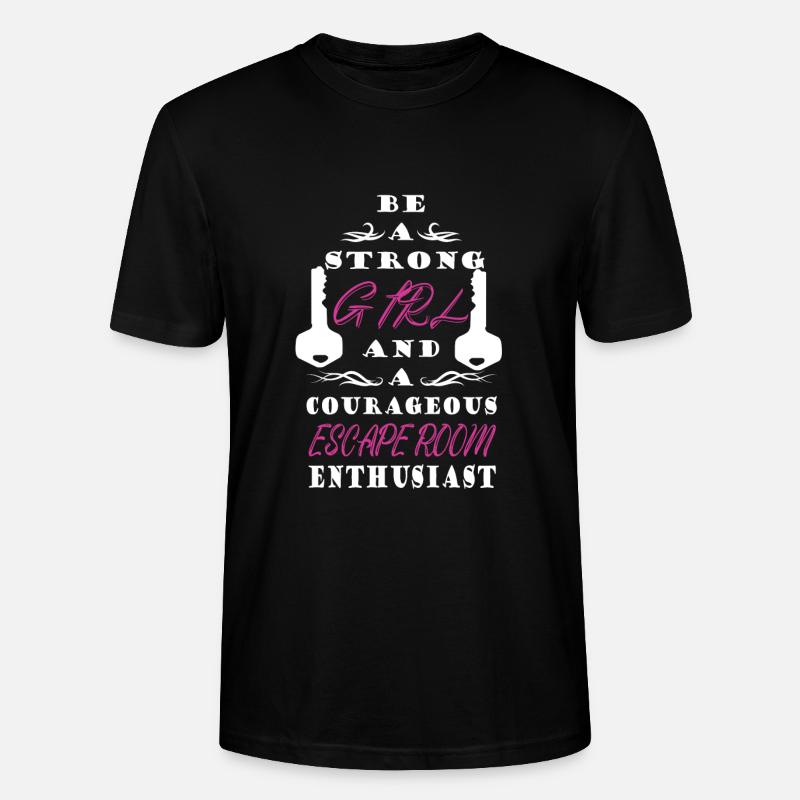 Escape Room - Stanley/Stella Unisex Bio-T-Shirt CRAFTER - Schwarz