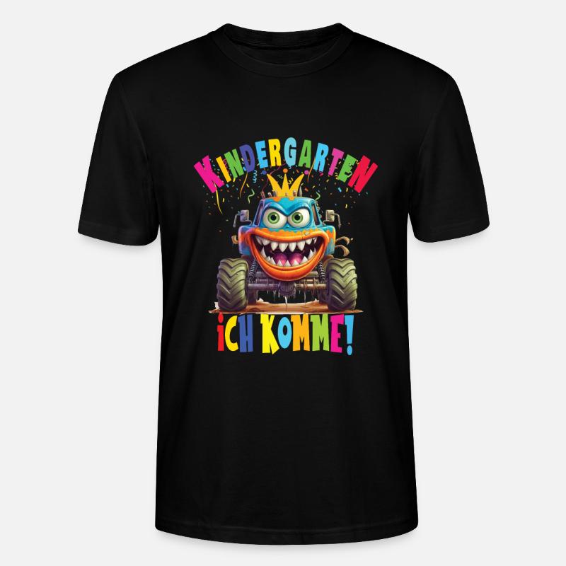 Kindergarten - Stanley/Stella Unisex Bio-T-Shirt CRAFTER - Schwarz