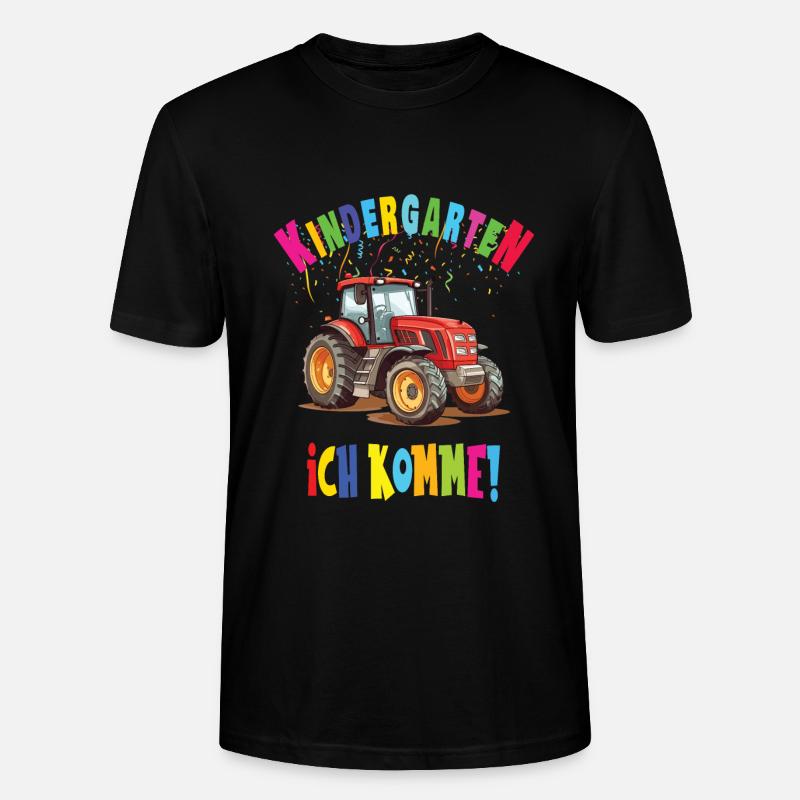 Kindergarten - Stanley/Stella Unisex Bio-T-Shirt CRAFTER - Schwarz