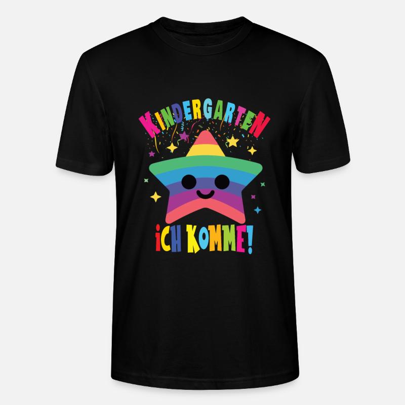 Kindergarten - Stanley/Stella Unisex Bio-T-Shirt CRAFTER - Schwarz