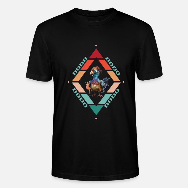 Dodo - T-shirt bio CRAFTER Stanley Stella Unisexe - noir