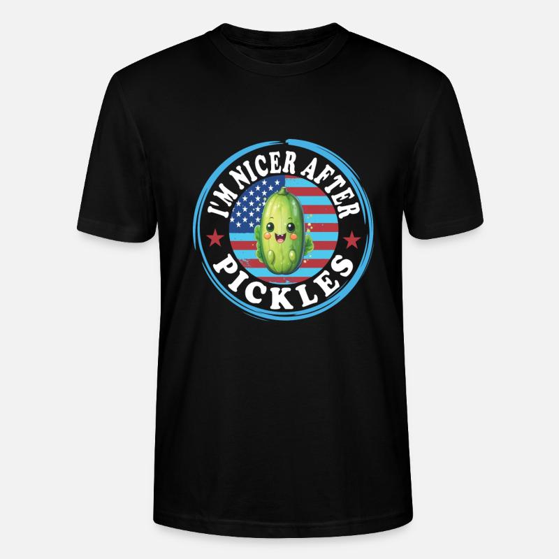 Gurken - Stanley/Stella Unisex Bio-T-Shirt CRAFTER - Schwarz