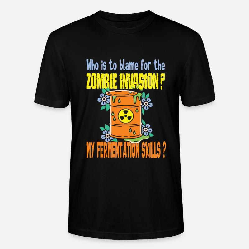 Fermentation - T-shirt bio CRAFTER Stanley Stella Unisexe - noir