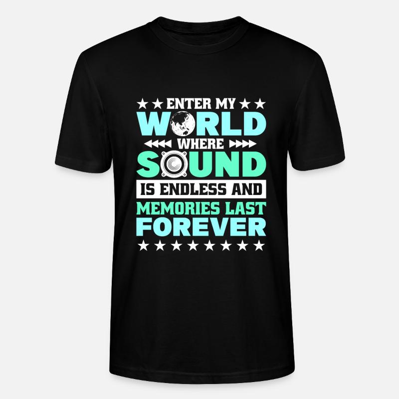 Fête - T-shirt bio CRAFTER Stanley Stella Unisexe - noir