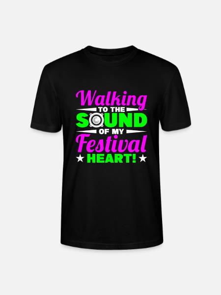 Festival - Stanley/Stella CRAFTER Unisex Organic T-Shirt - black