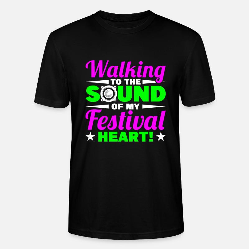 Festival - Stanley/Stella Unisex Bio-T-Shirt CRAFTER - Schwarz