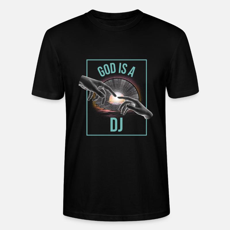 Fête - T-shirt bio CRAFTER Stanley Stella Unisexe - noir