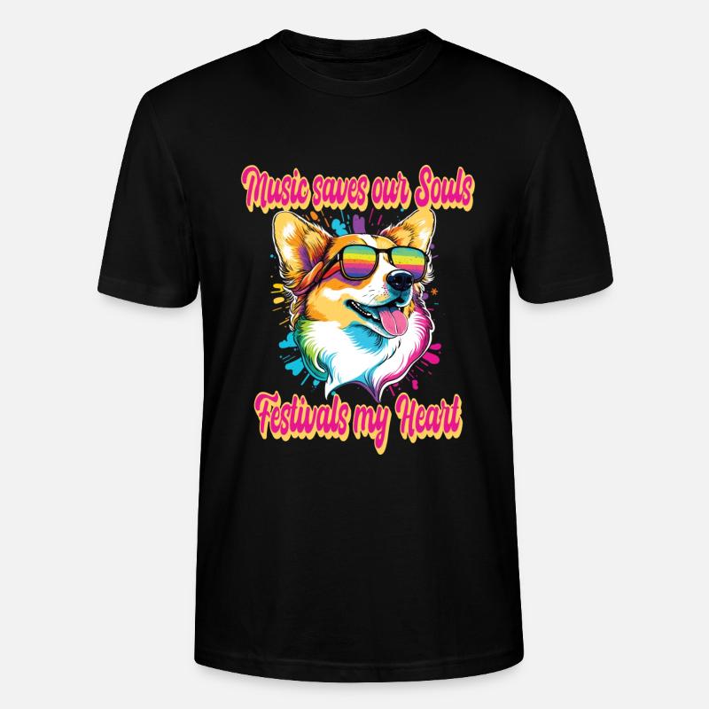 Fête - T-shirt bio CRAFTER Stanley Stella Unisexe - noir