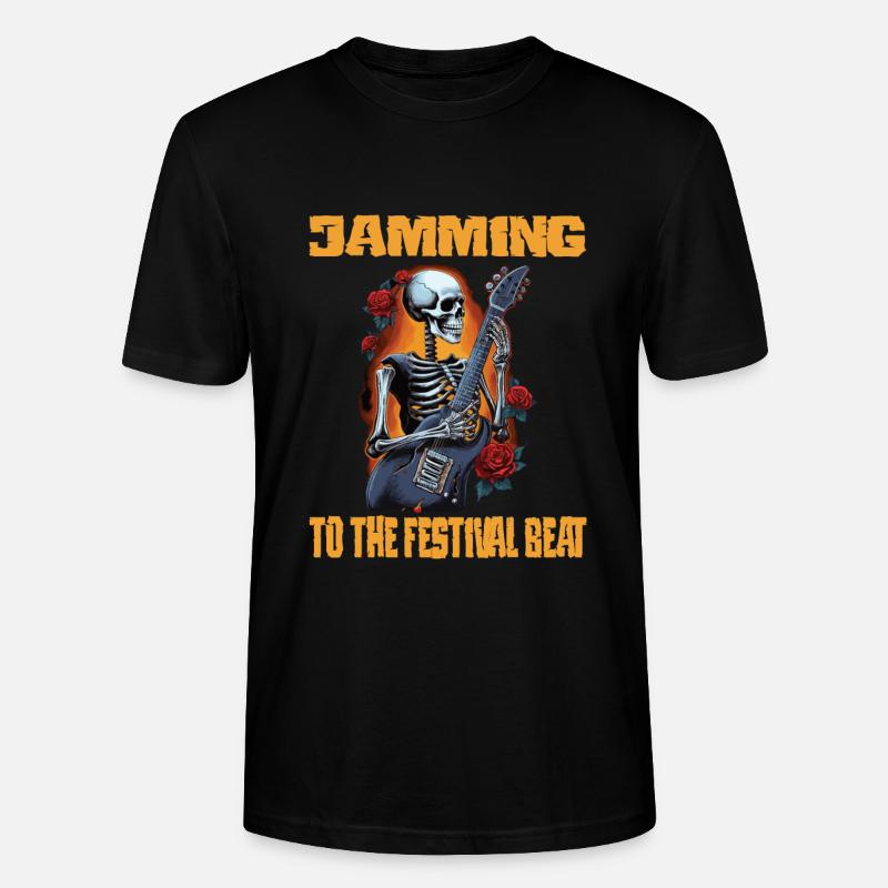 Fête - T-shirt bio CRAFTER Stanley Stella Unisexe - noir
