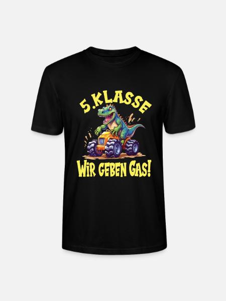 Schuljahr 5 - Stanley/Stella Unisex Bio-T-Shirt CRAFTER - Schwarz