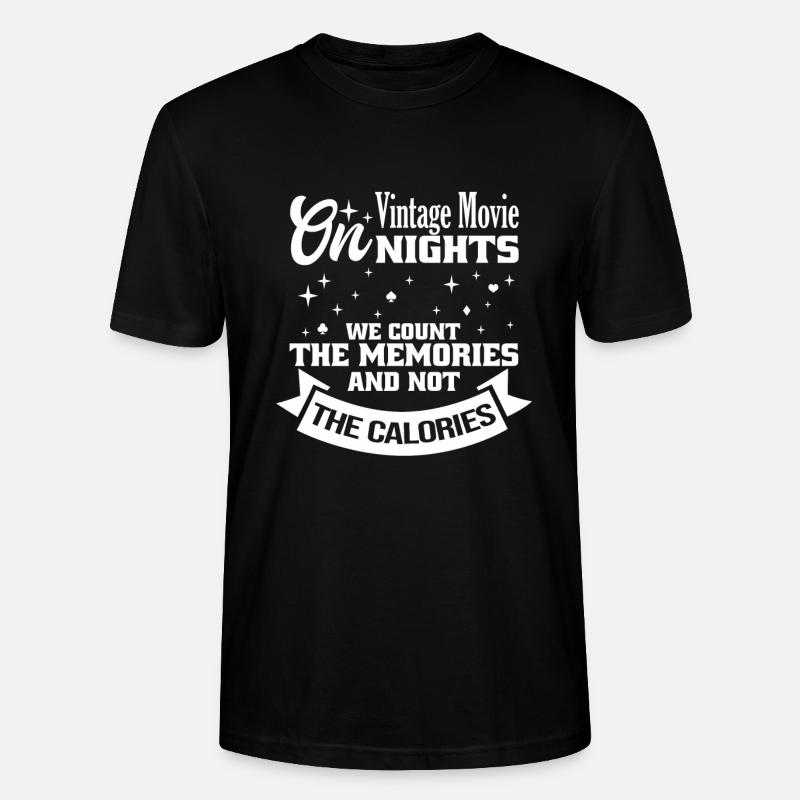 Alte Filme - Stanley/Stella Unisex Bio-T-Shirt CRAFTER - Schwarz