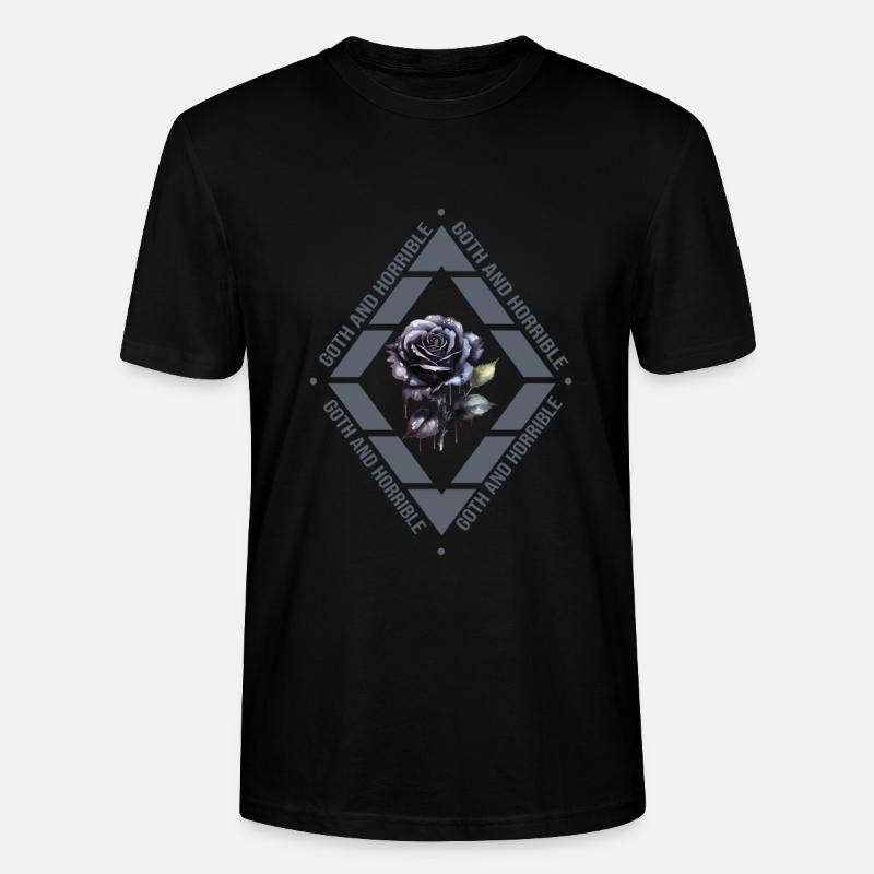 Goth Emo - Stanley/Stella CRAFTER Unisex Organic T-Shirt - black