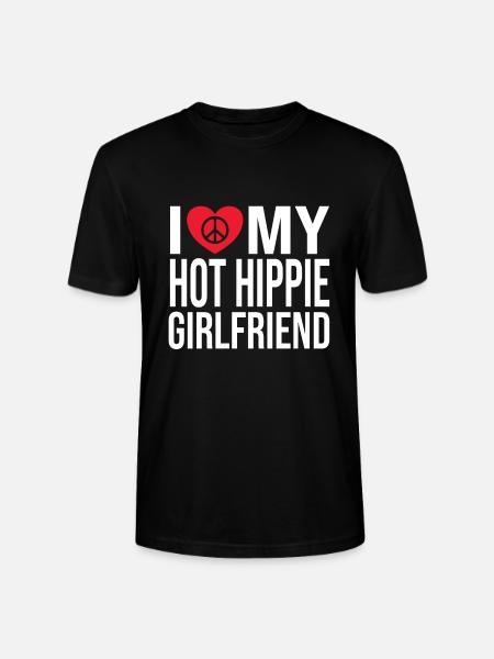 Hippy - Stanley/Stella CRAFTER Unisex Organic T-Shirt - black