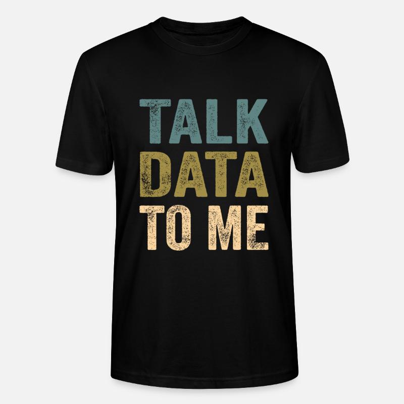 Daten Analytiker Datenschutz Beauftragter - Stanley/Stella Unisex Bio-T-Shirt CRAFTER - Schwarz