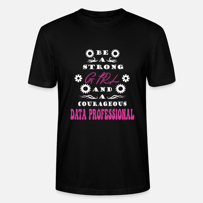 Daten Analytiker Datenschutz Beauftragter - Stanley/Stella Unisex Bio-T-Shirt CRAFTER - Schwarz