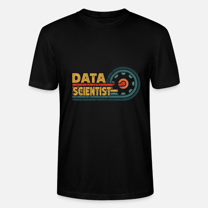 Daten Analytiker Datenschutz Beauftragter - Stanley/Stella Unisex Bio-T-Shirt CRAFTER - Schwarz