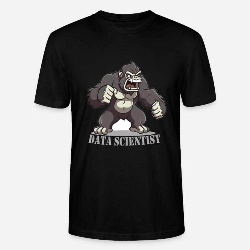 Data Analyst Data Protection Officer - Stanley/Stella CRAFTER Unisex Organic T-Shirt - black
