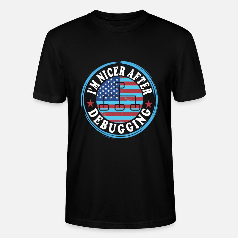 Network Engineer - Stanley/Stella Unisex Bio-T-Shirt CRAFTER - Schwarz