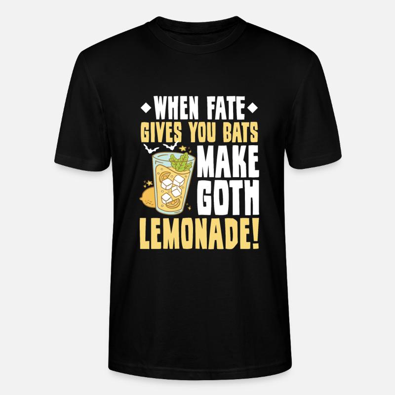 Goth Emo - T-shirt bio CRAFTER Stanley Stella Unisexe - noir