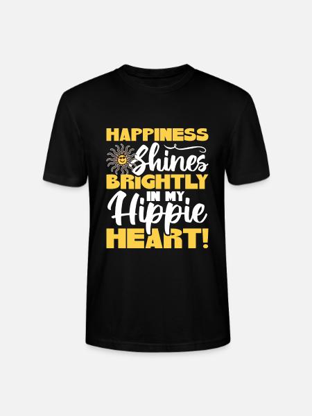 Hippy - Stanley/Stella CRAFTER Unisex Organic T-Shirt - black