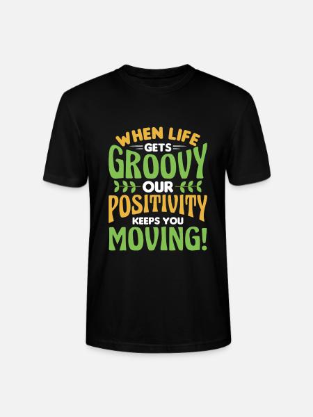 Hippy - Stanley/Stella CRAFTER Unisex Organic T-Shirt - black
