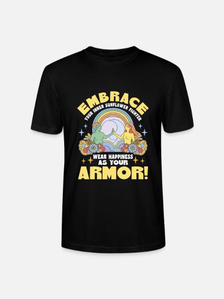 Hippie - Stanley/Stella Unisex Bio-T-Shirt CRAFTER - Schwarz