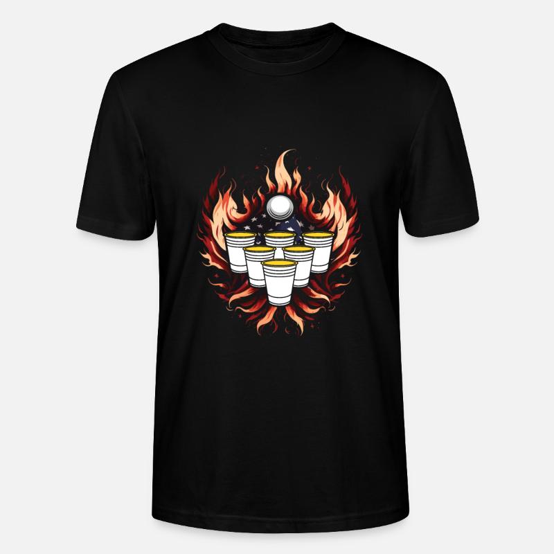 Jeu à boire - T-shirt bio CRAFTER Stanley Stella Unisexe - noir