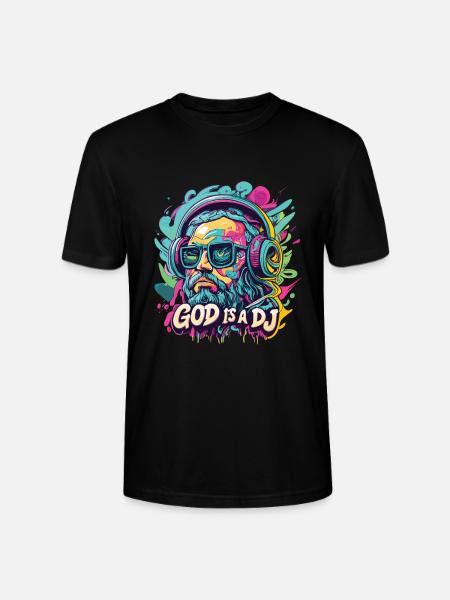 DJing - Stanley/Stella CRAFTER Unisex Organic T-Shirt - black
