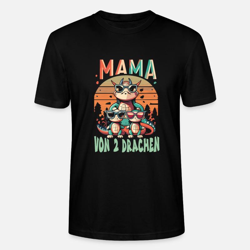Mama - Stanley/Stella Unisex Bio-T-Shirt CRAFTER - Schwarz