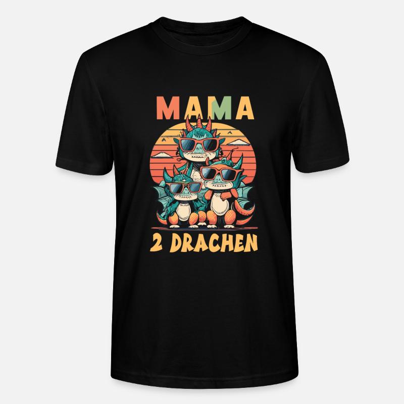 Mama - Stanley/Stella Unisex Bio-T-Shirt CRAFTER - Schwarz