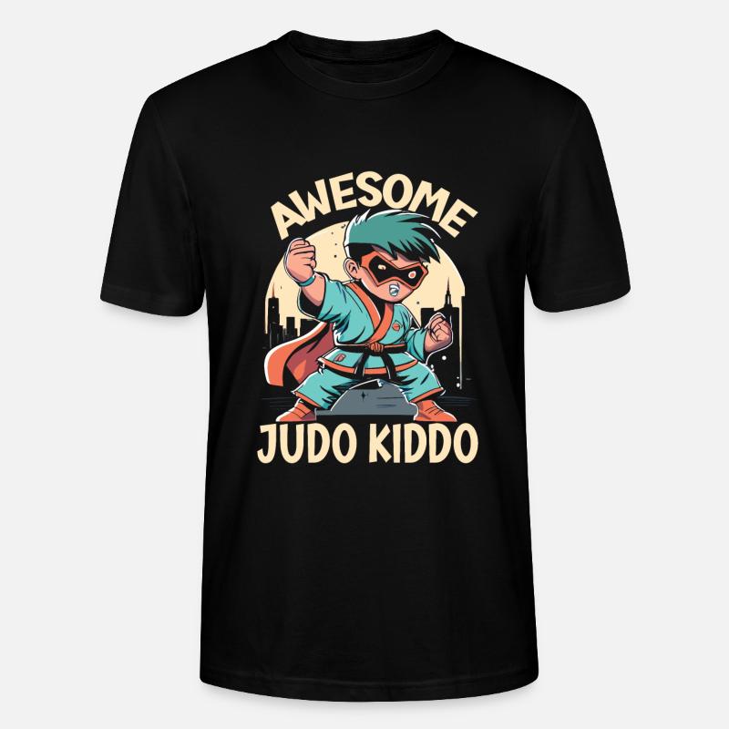 Judo - T-shirt bio CRAFTER Stanley Stella Unisexe - noir