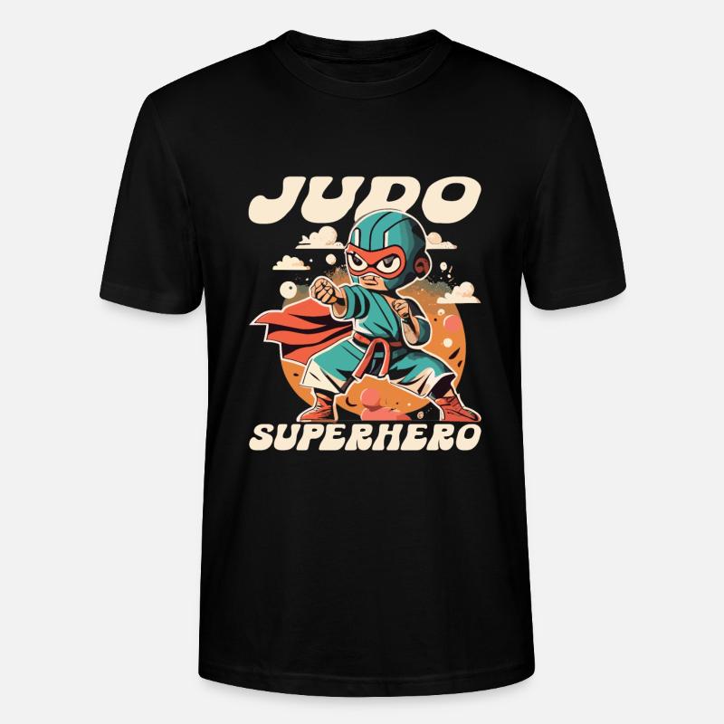 Judo - T-shirt bio CRAFTER Stanley Stella Unisexe - noir