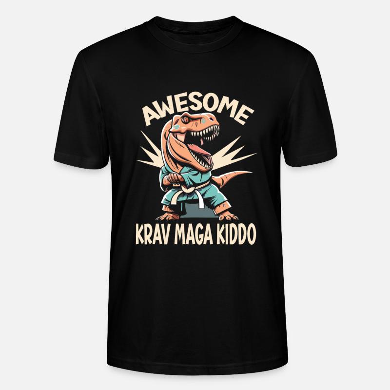 Krav Maga - Stanley/Stella Unisex Bio-T-Shirt CRAFTER - Schwarz