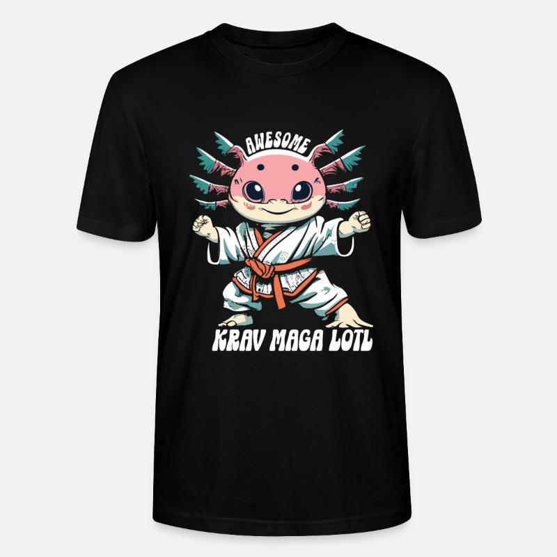 Krav Maga - Stanley/Stella Unisex Bio-T-Shirt CRAFTER - Schwarz