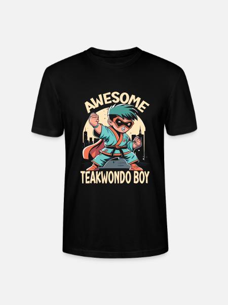 Teakwondo - Stanley/Stella CRAFTER Unisex Organic T-Shirt - black
