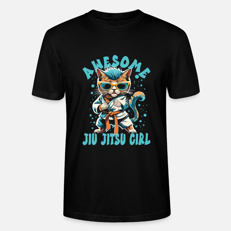 Jiu Jitsu - T-shirt bio CRAFTER Stanley Stella Unisexe - noir