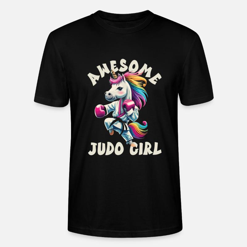 Judo - T-shirt bio CRAFTER Stanley Stella Unisexe - noir