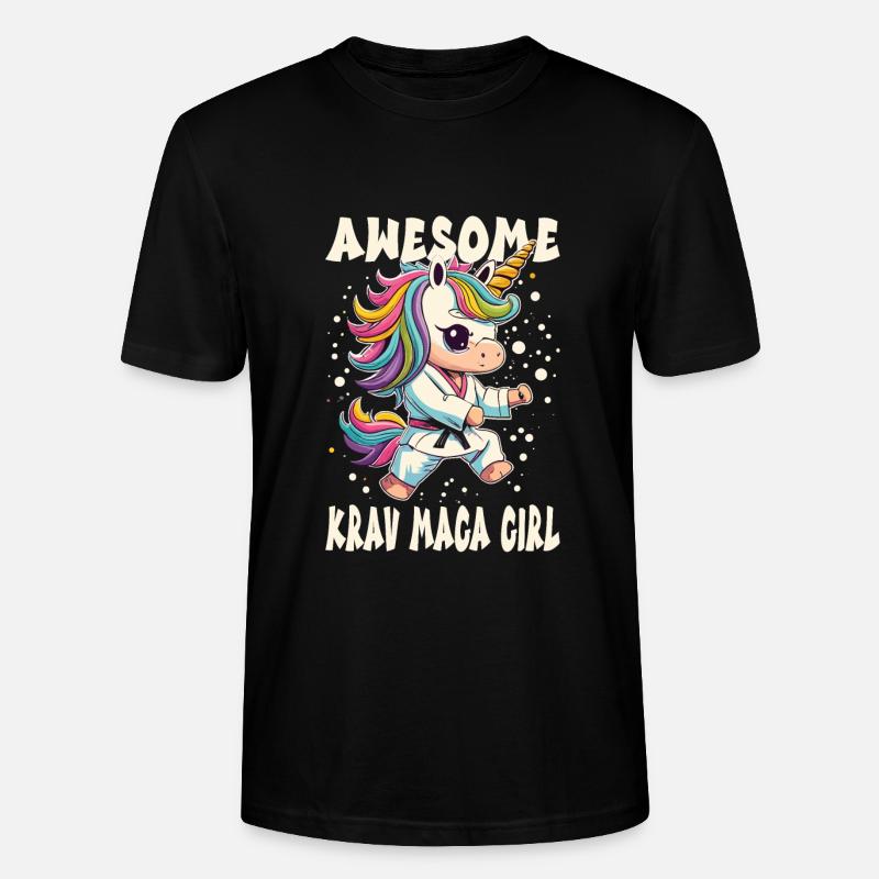 Krav Maga - Stanley/Stella Unisex Bio-T-Shirt CRAFTER - Schwarz
