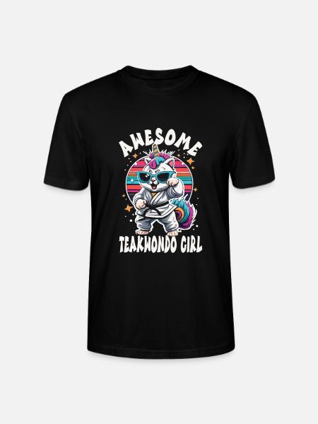Teakwondo - Stanley/Stella CRAFTER Unisex Organic T-Shirt - black