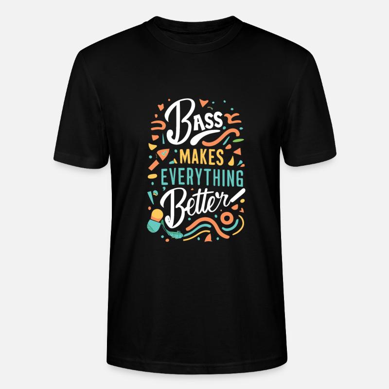 Fête - T-shirt bio CRAFTER Stanley Stella Unisexe - noir