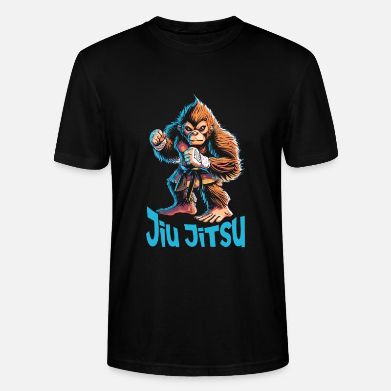 Jiu Jitsu - T-shirt bio CRAFTER Stanley Stella Unisexe - noir